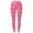 Pink, variant on Fiaer Christmas Leggings for Women Trendy Plus Size Glass Printed Yoga Pants High Waisted Slim Fit Funny Graphic Workout Trousers Red XL
