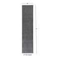 thumbnail image 3 of Linon Underlay Premier Plush Felt 2'x14' Rug Pad in Gray, 3 of 6