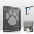 thumbnail image 1 of Pet Flap Fly Screen With Magnet Dog Flap Cat Flap For Fly Screen Door Lockable Pet Door For Cats/dogs, 1 of 5
