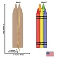 thumbnail image 3 of Advanced Graphics 2748 Coloring Crayons Cardboard Cutout, 76 x 18 in., 3 of 3