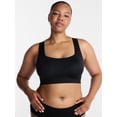 thumbnail image 2 of Joyspun Women’s Wire-Free Bonded Longline Square Neck Bra, Sizes XS-XXXL, 2 of 7