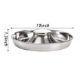 thumbnail image 2 of Comedero lento de acero inoxidable Puppy Bowls SOUJOY, paquete de 2, 2 of 9