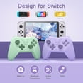 thumbnail image 2 of MesaSe Manette Switch Sans Fil Switch Pro Manette Compatible avec Nintendo Switch/Lite/OLED avec Joystick Réveil Double Turbo Vibration -, 2 of 8