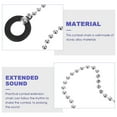 thumbnail image 3 of WHAMVOX Cymbal Chain Metal Cymbal Extension Chain Alloy Black 1Set, 3 of 8