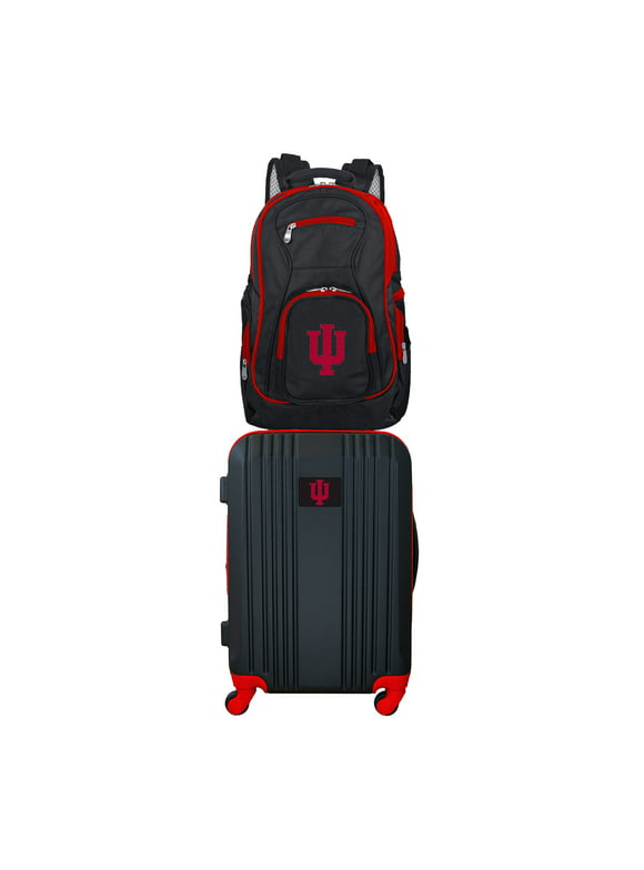 NCAA Indiana Hoosiers 2-Piece Luggage and Backpack Set