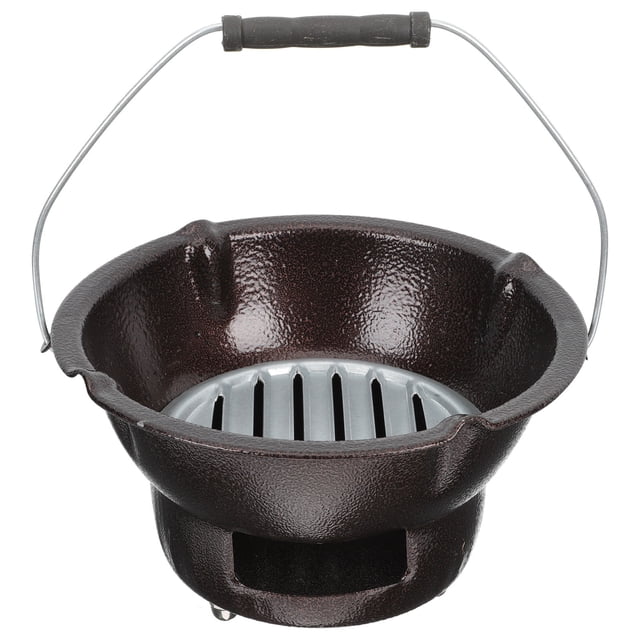 DEEPCRAFF 1Jgo Portátil De Hierro Para Barbacoa Y Té Uso En Camping Y Hogar Café