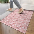 thumbnail image 4 of Pink Christmas Snowman Pattern Door Rugs,Washable Non Slip Door Mats Indoor,Decorative Door Mats,Entry Mat Indoor for Entrance,Bedroom,Kitchen,Bathroom,17"x30", 4 of 6