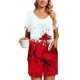 thumbnail image 4 of Puntoco Conjunto Deportivo De Pijamas Cómodos De Dos Piezas De Manga Corta con Cuello Redondo Informal para Mujer Liquidación Puntoco Puntoco-4314, 4 of 7