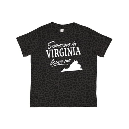 

Inktastic Someone in Virginia Loves Me Gift Toddler Boy or Toddler Girl T-Shirt