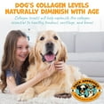 thumbnail image 6 of Pack Approved Beef Collagen Rings - Single Ingredient Natural Dental Treats for Dogs, 3.5inch rings, 4 Count, 6 of 9