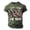 Army Green, variant on USA 250 Anniversary Shirt Men Graphic Tee American Flag Design Loose Fit Casual Summer Top Fourth of July Celebration Clothes
