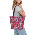 thumbnail image 4 of Tote Bag for Women, Brightly Colored Paisley Large Capacity Handbags Womens Laptop Work Beach Tote Bags, Reusable Grocery Shoulder Bags Gifts for Women Work Gym Shopping Travel, 4 of 6