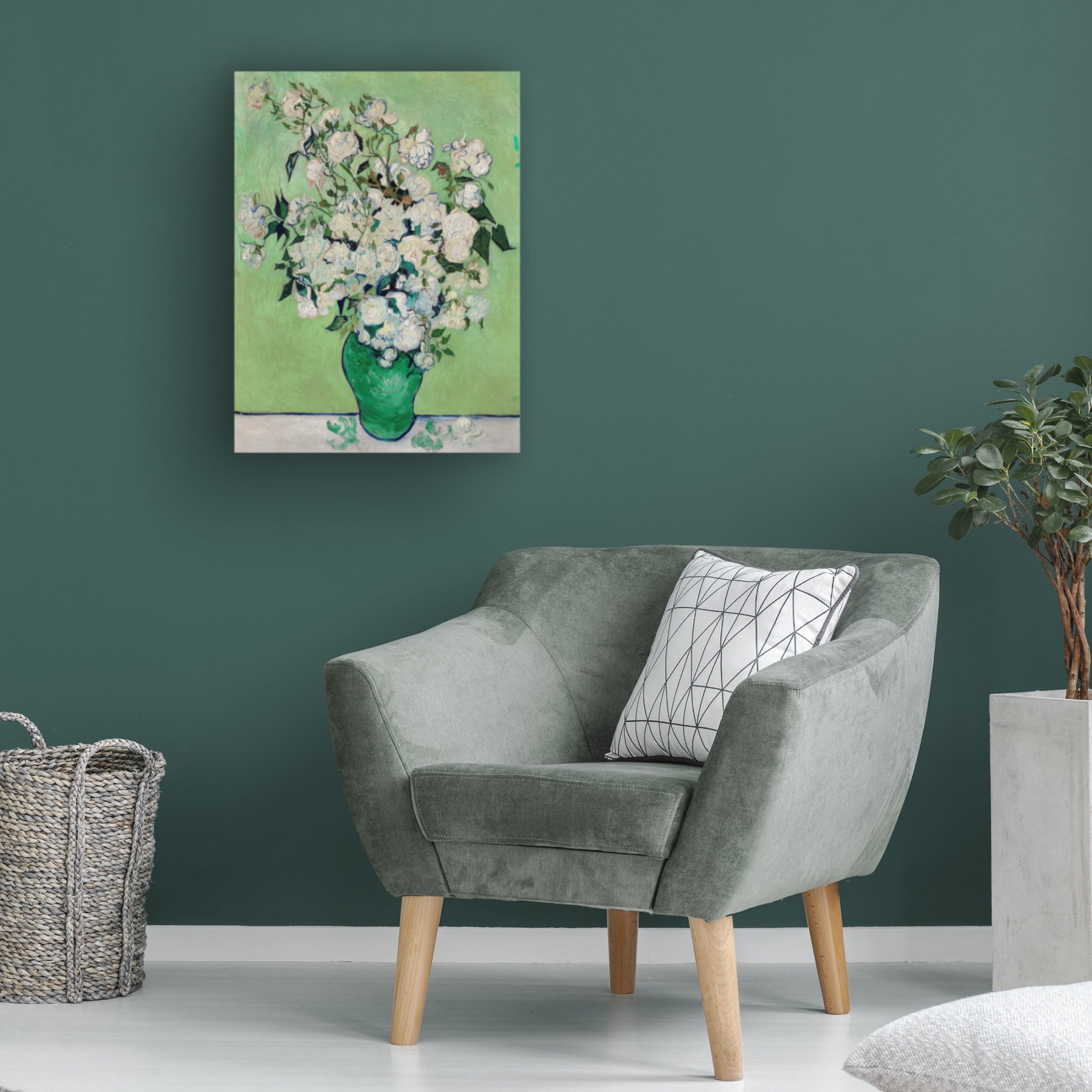 Trademark Fine Art Pictufy Roses Canvas Wall Art