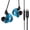 Blue, variant on KBEAR Storm Earphones in Ear  for Singers Drummers Musicians Bassists, Hi Res Wired Earbuds in Ear Headphones Custom IEM, Detachable OFC -Plated  Auriculares