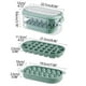 thumbnail image 2 of Caja de hielo, gran capacidad, portátil, refrigerador, grado alimenticio, molde para cubitos de hielo, verde, 2 of 3
