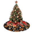 thumbnail image 5 of Halloween Pumpkin Christmas Tree Skirt 36" For Xmas Halloween New Year Ornaments Decoration Holiday Party Home Tree Mat Decor, 5 of 5
