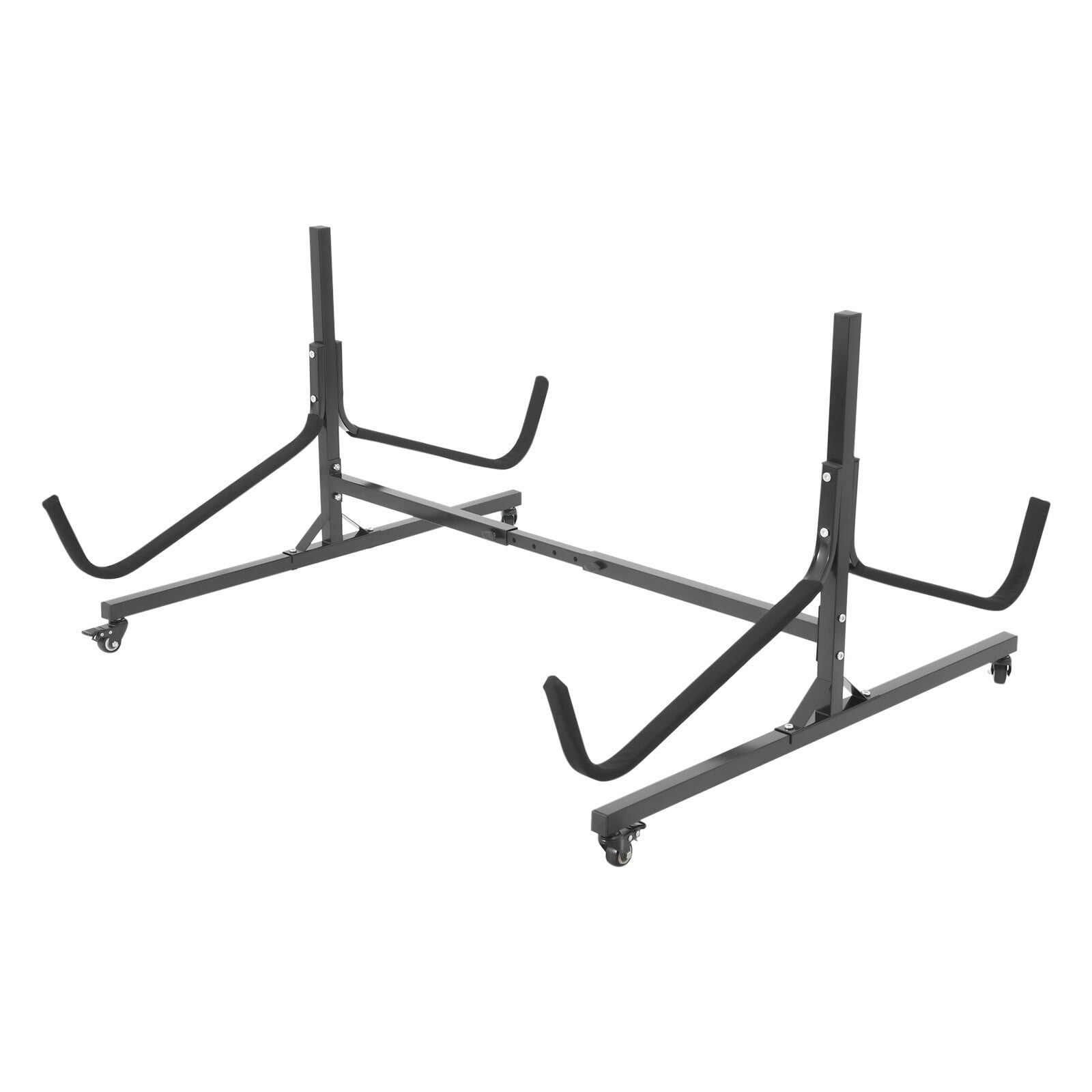 Kayak Storage Rack 2 Capacity Freestanding Kayak Stands Outdoor Storage 275lbs