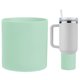 thumbnail image 1 of Funda de Botella de Agua de Silicona [1PCS] - Funda Protectora Antideslizante para Proteger Botellas de Agua de Rasguños - [Verde Claro - 3.2 IN], 1 of 7