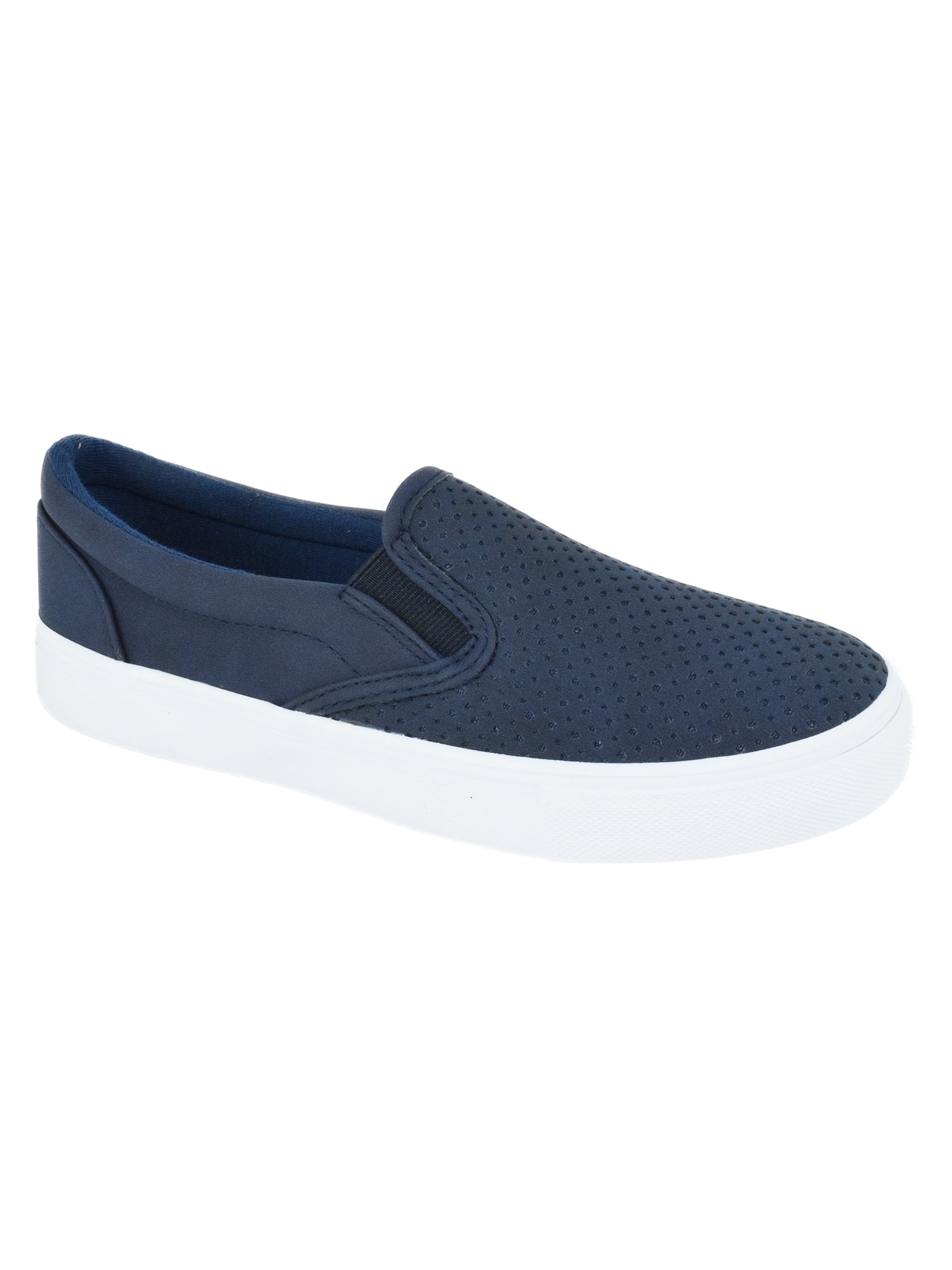 SODA - Tracer Blue Navy Casual Sneakers Slip On Soda Flat Women Shoes ...