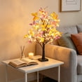 thumbnail image 5 of LED Butterfly Tree Lamp, 23.62 in Multicolor Plastic Branch Light with USB Power for Bedrooms, Desks and Tabletop Decor, Black Trunk, 5 of 7