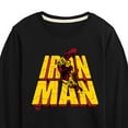 thumbnail image 3 of Marvel Iron Man - Stacked Name - Toddler And Youth Long Sleeve Graphic T-Shirt, 3 of 5