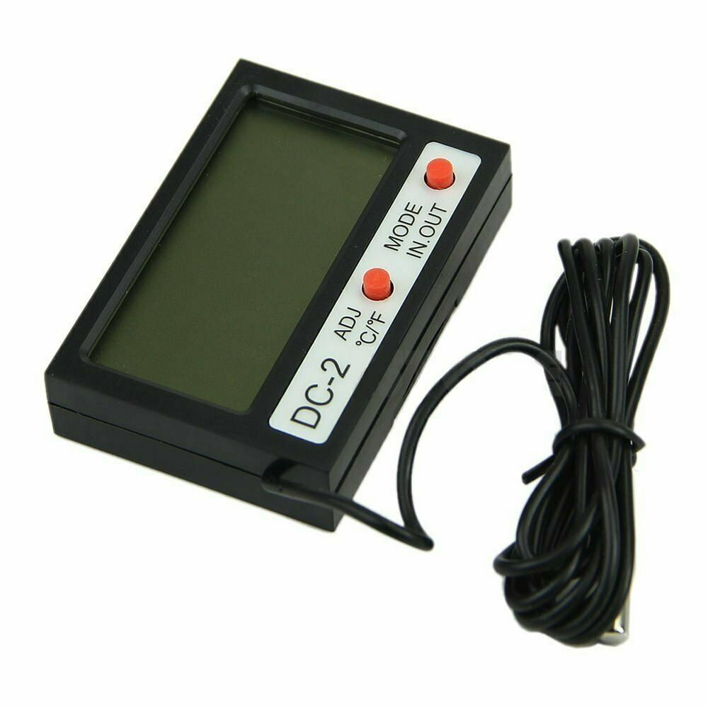 Auto Car LCD Digital Display Thermometer Indoor Outdoor Temperature