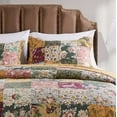 thumbnail image 3 of Greenland Home Fashions Antique Chic 100% Cotton Authentic Patchwork Quilted Pillow Sham, Standard, 3 of 5
