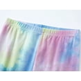 thumbnail image 6 of Beezizac Girls 100% Cotton Pajama Set Tie-Dye Ice-Cream Cupcake Pants Jammies PJs Size 6, 6 of 7