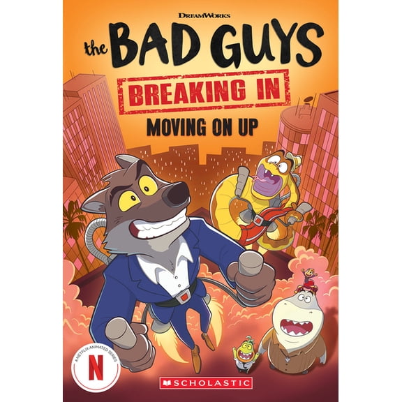 Bad Guys TV Chapter Book #2: Moving on Up, (Paperback)
