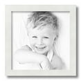 thumbnail image 2 of ArtToFrames 12" x 12" White Satin Picture Frame, 12x12 inch White MDF Poster Frame (WOM-5179), 1 Pack, 2 of 7