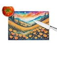thumbnail image 4 of Carolines Treasures DAC1418LCB 15 x 12 in. Unisex California Poppies in Color Glass Cutting Board - Large, 4 of 5