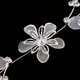 thumbnail image 4 of Chic Crystal Flower Hair Vine Pinza para el cabello Chica Mujer Accesorio para el cabello, 4 of 9