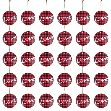 

Zedker Wooden Valentine S Day Pendants Gift Box Red Wine Bottle Tree Hanging Ornament
