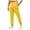 Yellow, variant on TOWED22 Men's Cargo Sweatpants, Drawstring Tapered Joggers Pants Elastic Waist Active Casual Pants with Pockets(Red,L)