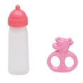 thumbnail image 6 of Dream Collection: Soft Baby Doll Maggie - Pink & White, 14" Lifelike Baby Doll, 2 pc Feeding Accessories, Rattle, Pacifier, Pretend Play, Kids Ages 2+, 6 of 8
