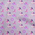 thumbnail image 1 of oneOone Viscose Chiffon Light Pink Fabric Kawai Craft Projects Decor Fabric Printed By The Yard 42 Inch Wide, 1 of 5