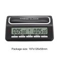 thumbnail image 1 of Professional Advanced Chess Digital Timer Chess Clock Count Up Down Board Game Clock Lightweight Board Game Chess Digital Timer ,Easy to Use, 1 of 7