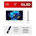 thumbnail image 4 of Tv 65 Pulgadas Smart Tv Uhd 4k 65q6k Google Tv Qled, 4 of 4