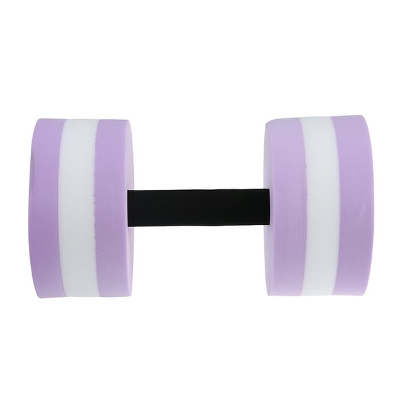 WASHWEPE Water Aerobic Equipment EVA Foam Barbell Shape for Swimming 1Pack