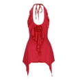 thumbnail image 4 of SMihono Robe Bohème d'Été pour Femmes Grande Taille Mode Féminine Décontractée Printemps et Été Camis Sans Manches Robe à Col en V, 4 of 9