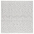 thumbnail image 4 of SAFAVIEH Global Caitriona Diamond Indoor/Outdoor Area Rug, Grey/Beige, 6'7" x 6'7" Round, 4 of 10