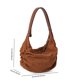 thumbnail image 5 of Crescent Bag Bolso Hombro Con Correa Ajustable Y Fruncido para Viajes, 5 of 9
