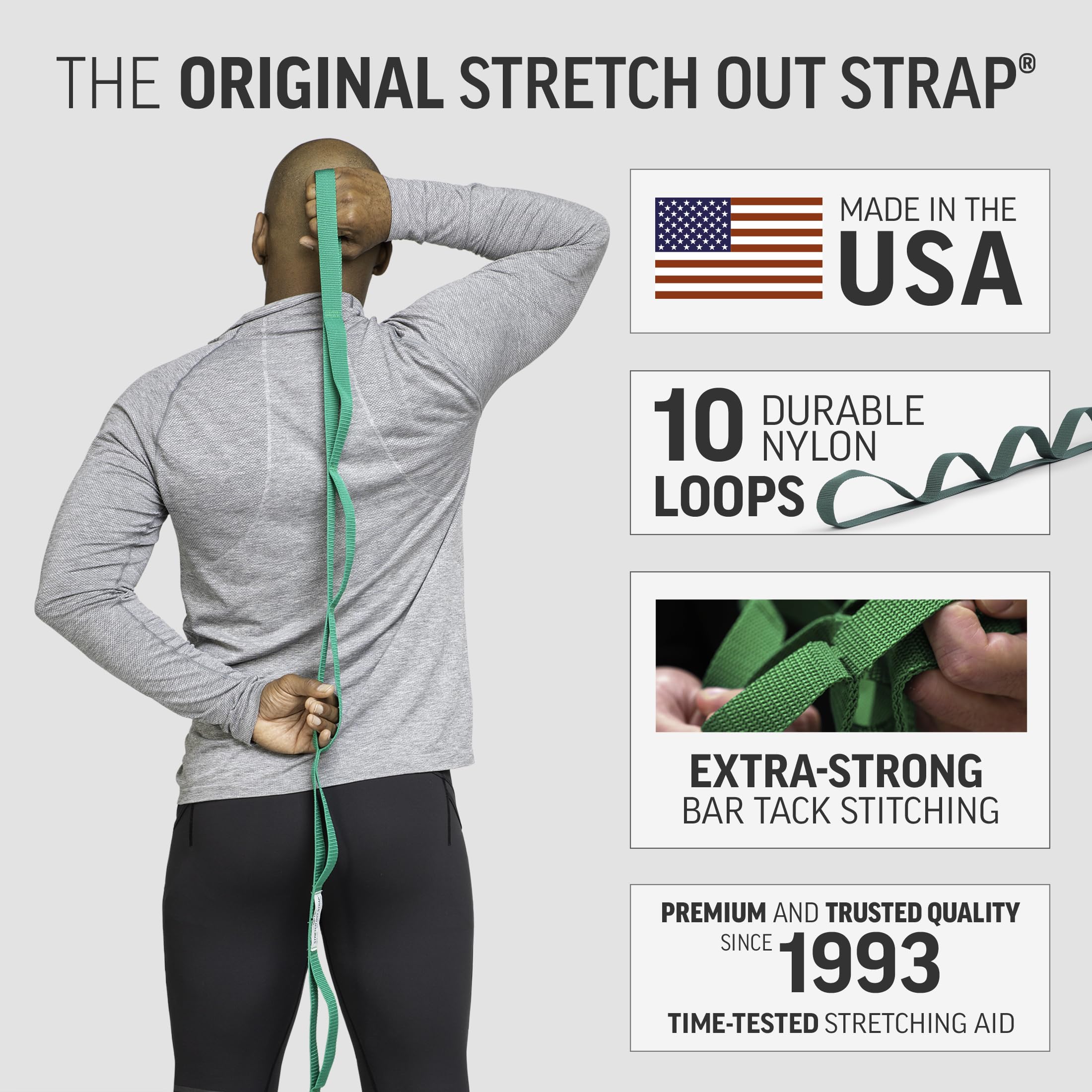 OPTP Stretch Out Strap with Exercise Book photo 4