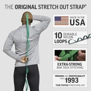 The Original Stretch Out Strap with Exercise Book, Top Choice Stretch Out Straps for Physical Therapy, Yoga Stretching Strap or Knee Therapy Strap by OPTP