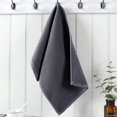 thumbnail image 3 of 100% Cotton Waffle Weave Kitchen Dish Towels, Ultra Soft Absorbent Quick Drying Cleaning Towel, 13x28 Inches, 4-Pack, Dark Grey, 3 of 7