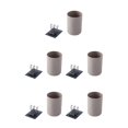 thumbnail image 1 of bedienty 2Pcs/set Wall-mounted Toothbrush Holder Organizer Environment-friendly Plastic Toothpaste Wash Environment-friendly Plastic Toothpaste Wash Cup Mug Coffee 5Set, 1 of 6