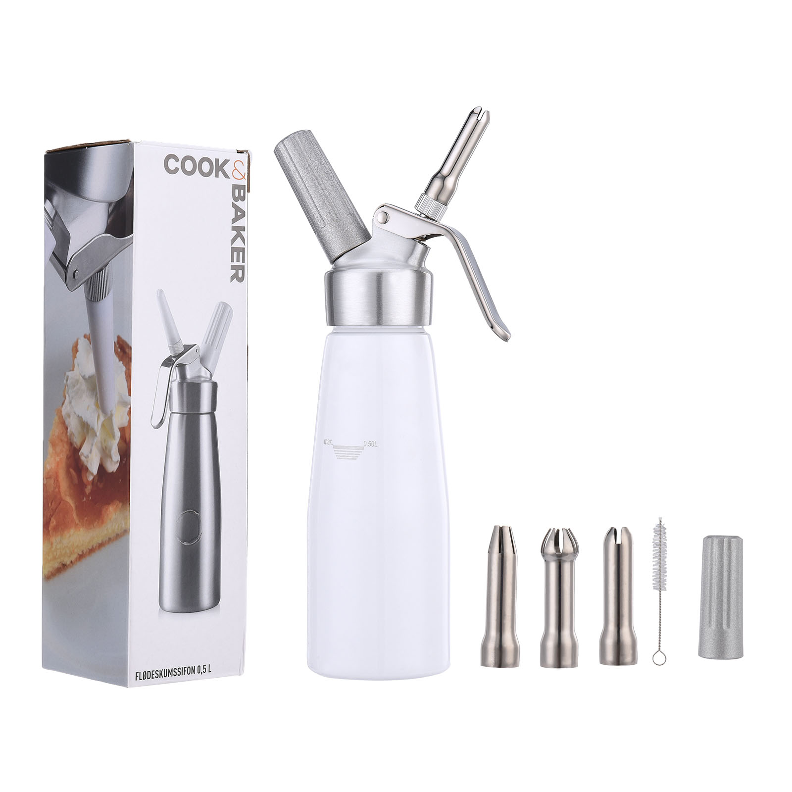 Whip Coffee Dessert Dispenser Foam Whipped 500ML cream dispenser