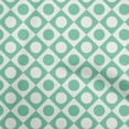 thumbnail image 1 of oneOone Polyester Spandex Sea Green Fabric Geometric Diy Clothing Quilting Fabric Print Fabric By Yard 56 Inch Wide, 1 of 4