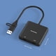 thumbnail image 3 of Convertidor Dual Compatible con HDMI, Cable de Audio y vídeo 4K 30Hz para tableta, portátil, PC y TV, 3 of 8