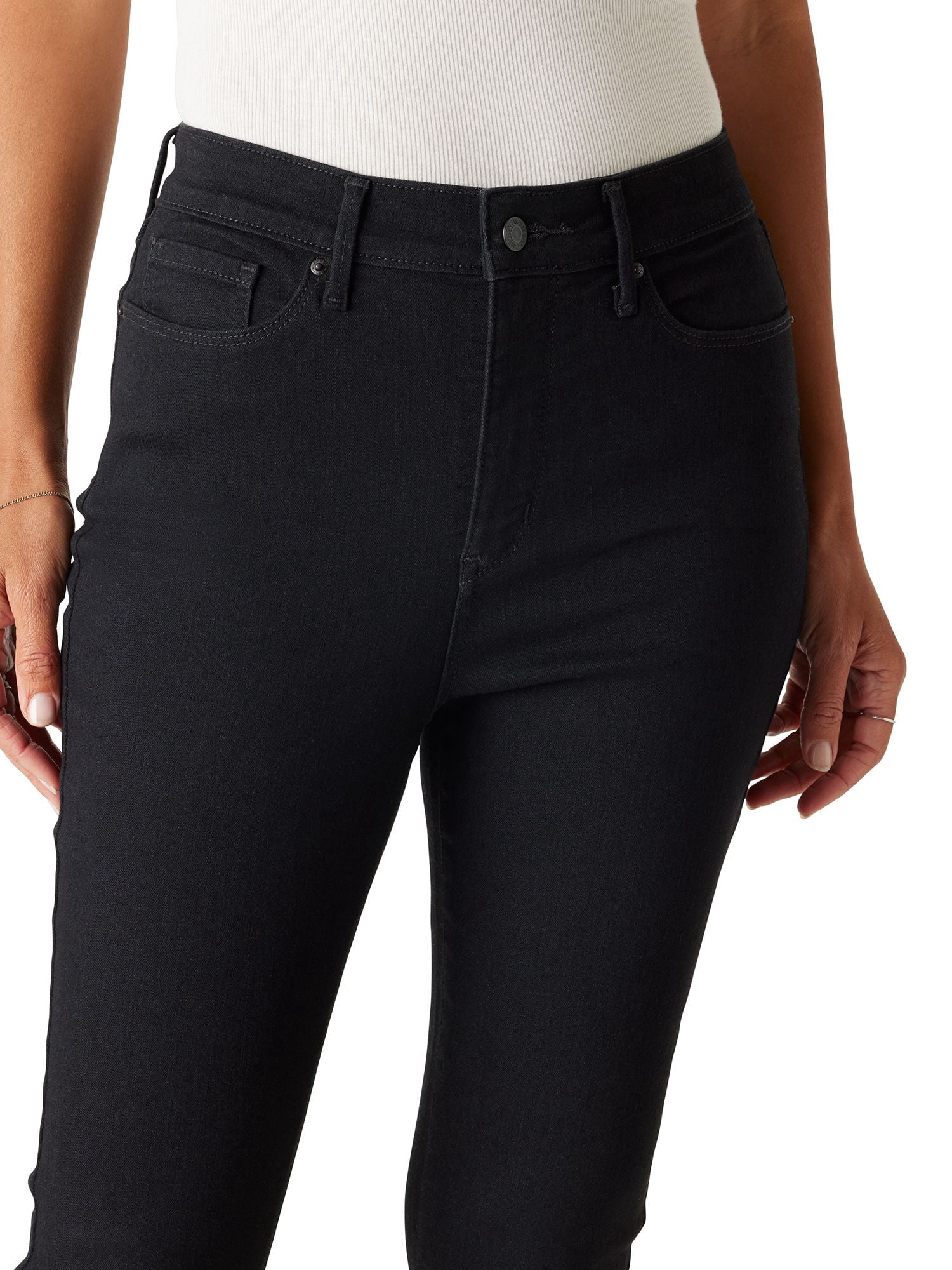 Levi Strauss Signature Women's and Women's Plus High Rise Skinny Jeans, Sizes 2-26